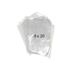 Bolsas Plástico 9x20 de 0'400 g.